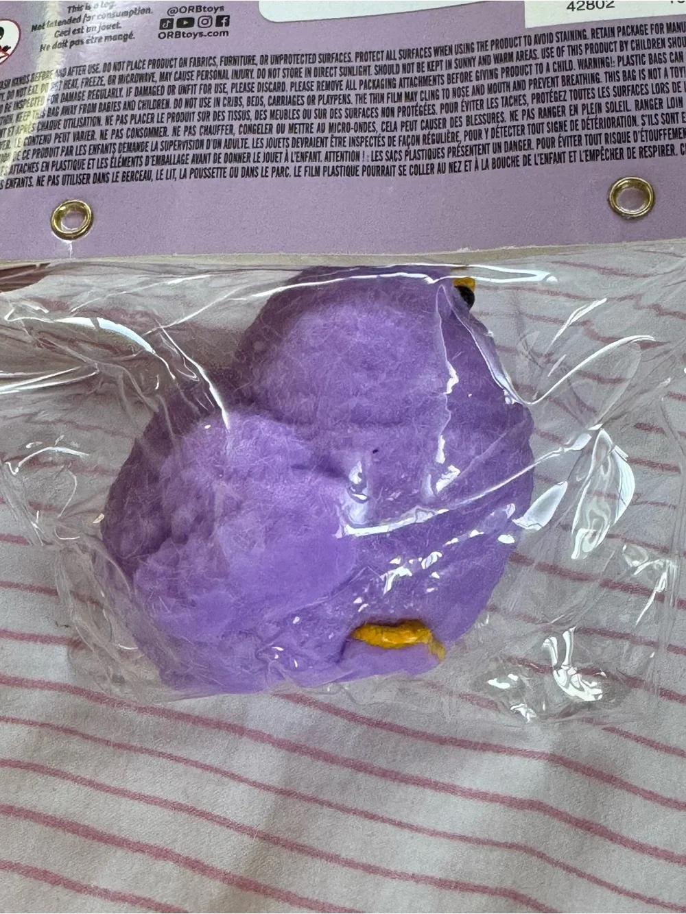 Tabalicious Purple Chick Squishy Toy By OrbCuriosities Series 1 New NWT